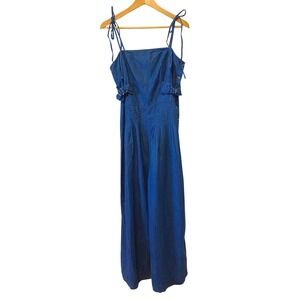 free people margot denim dress Free People Margot Denim Mini Dress - Women's